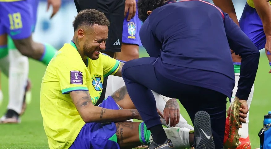 URGENTE: Neymar está fora dos jogos da primeira rodada da Copa do Catar após lesão no tornozelo