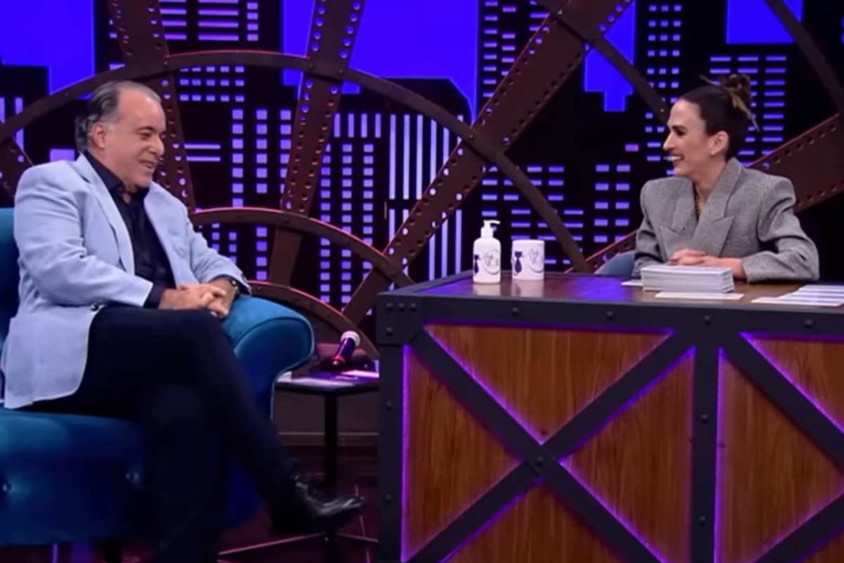 Tata Werneck recebe Tony Ramos no Lady Night