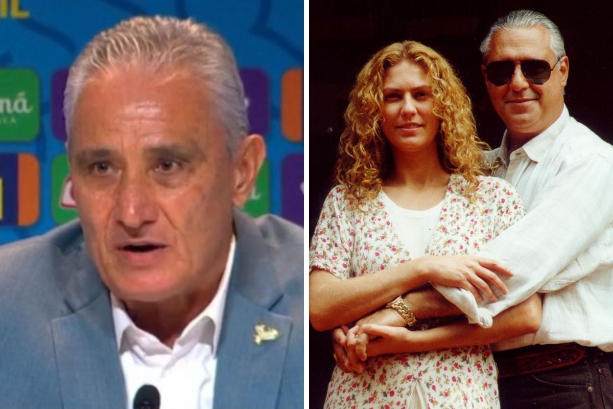 Tite, técnico da Seleção Brasileira, e Patrícia Pillar e Antônio Fagundes em 'O Rei do Gado'