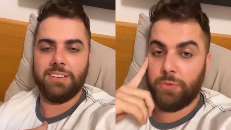Com Covid-19, Zé Neto fala sobre internação e atualiza estado de saúde: “o trem é sério”