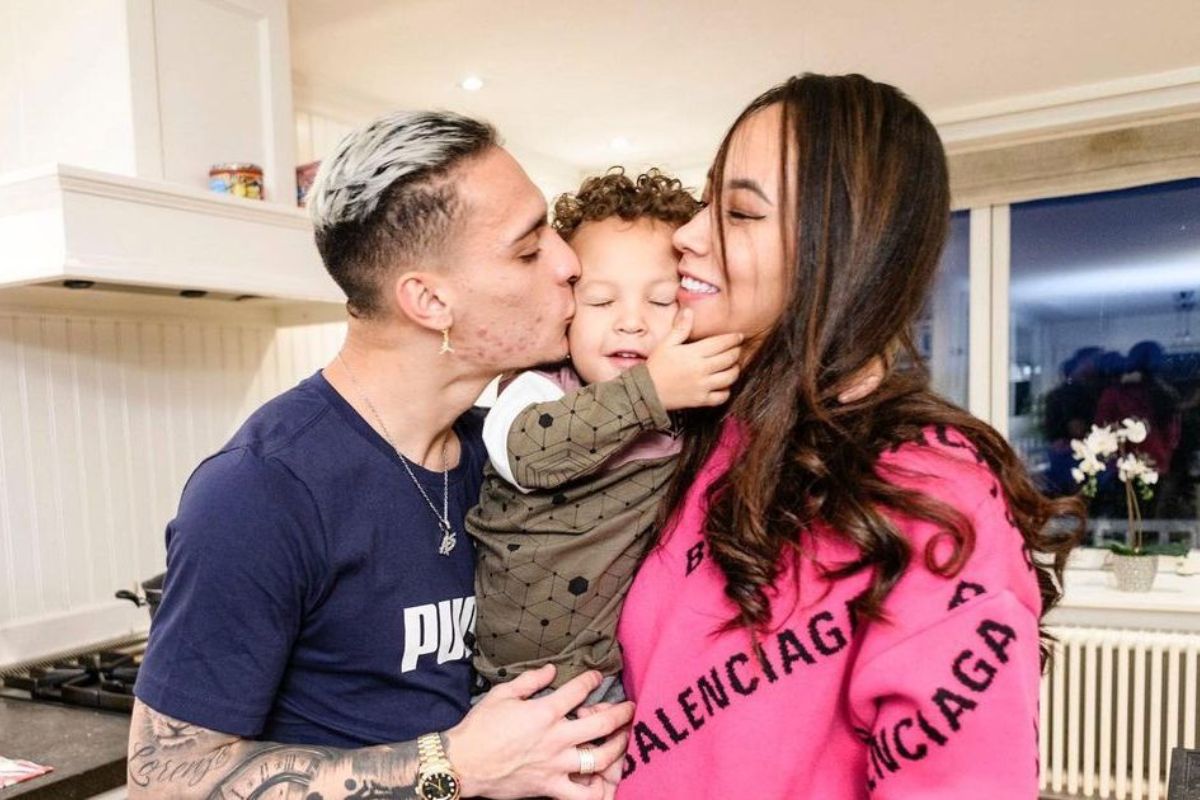 antony com a ex-mulher