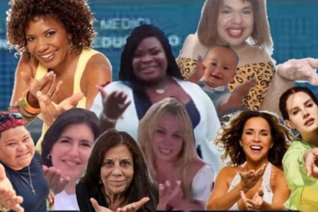 Celebridades Mão Para Frente