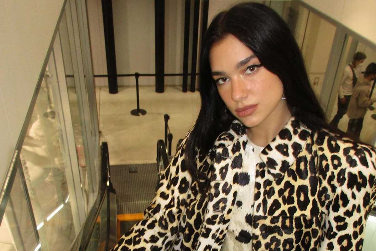 Retrato Dua Lipa