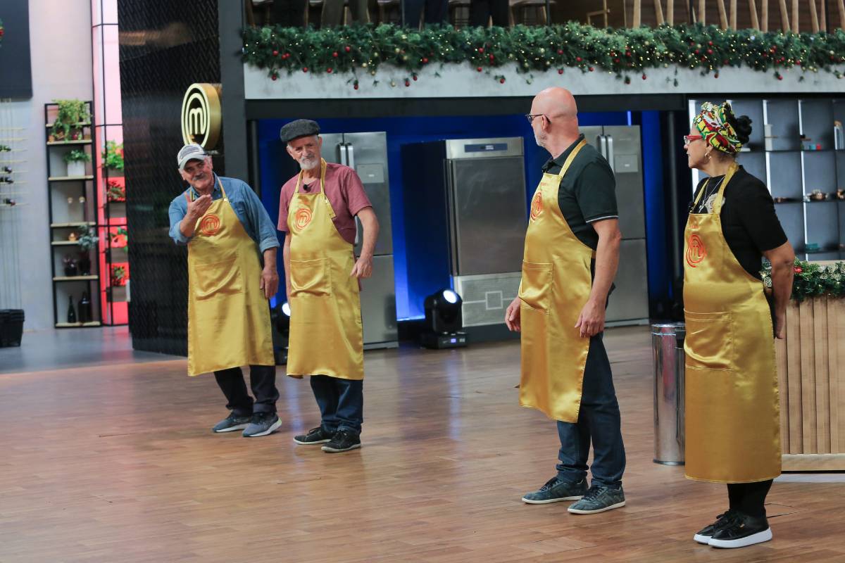 finalistas do masterchef+ para prova em dupla de natal