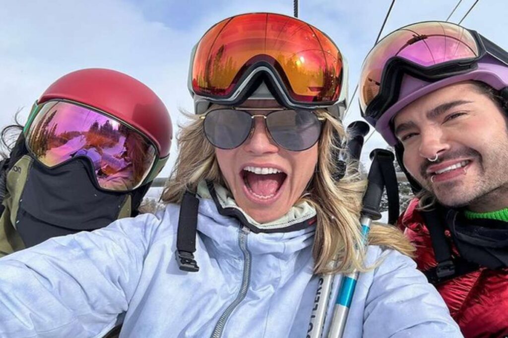 Heidi Klum curte a neve com o marido em férias de fim de ano – Fofocas ...