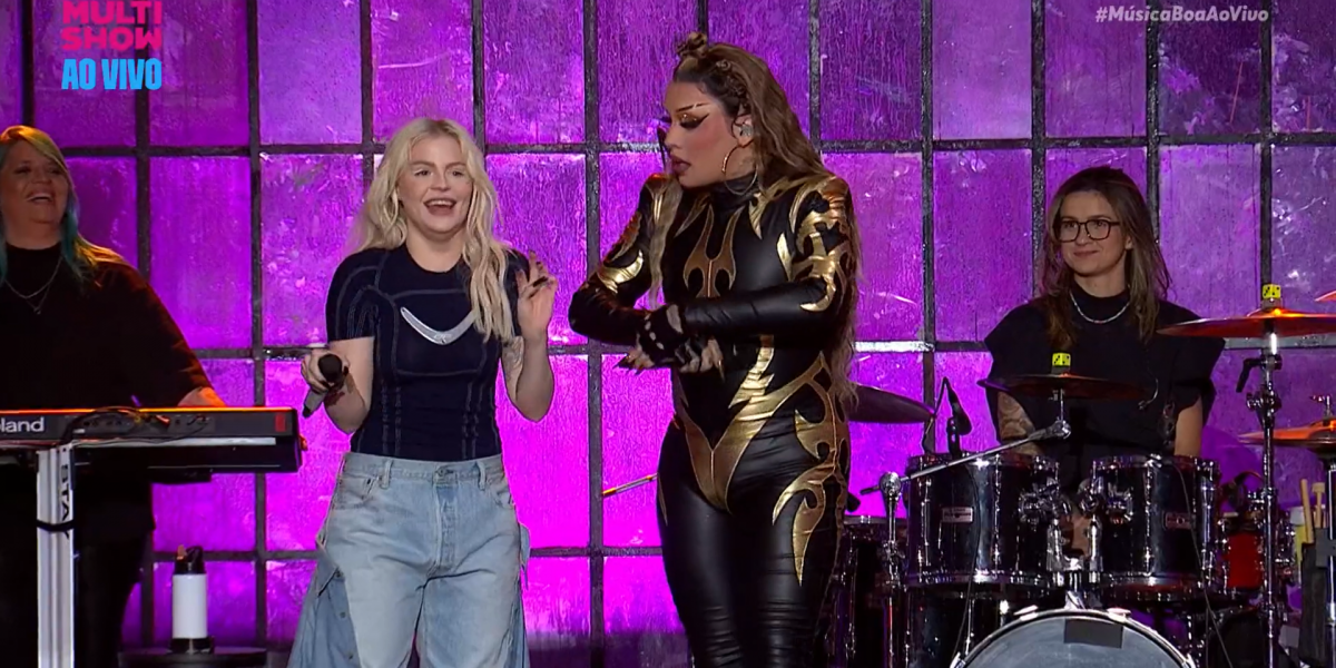 Gloria Groove sugere que Xamã é “bem grande” e deixa Luisa Sonza constrangida; veja vídeo