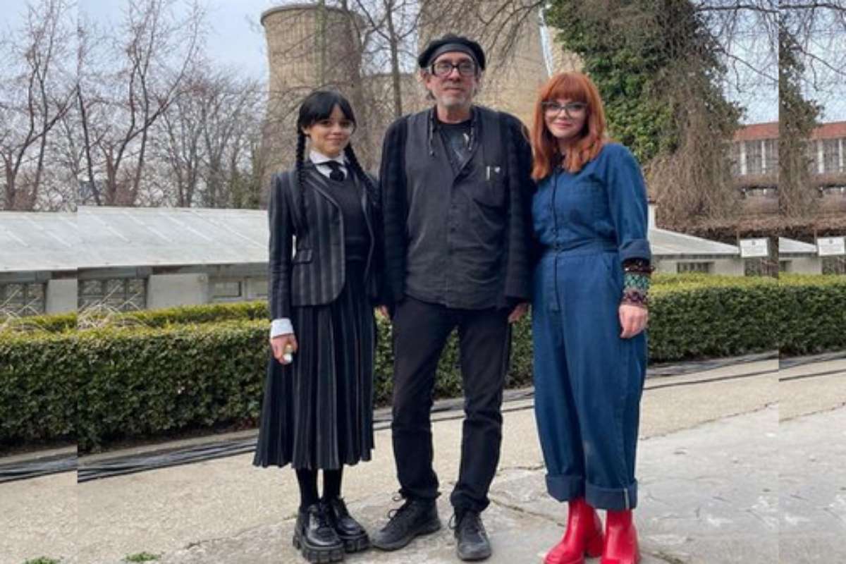 Christina Ricci, Jenna Ortega, Tim Burton