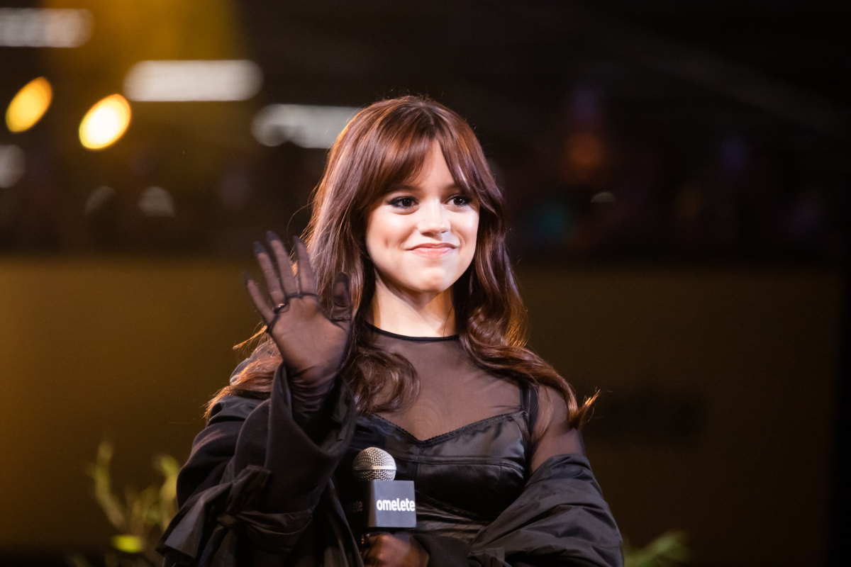 Jenna Ortega na CCXP