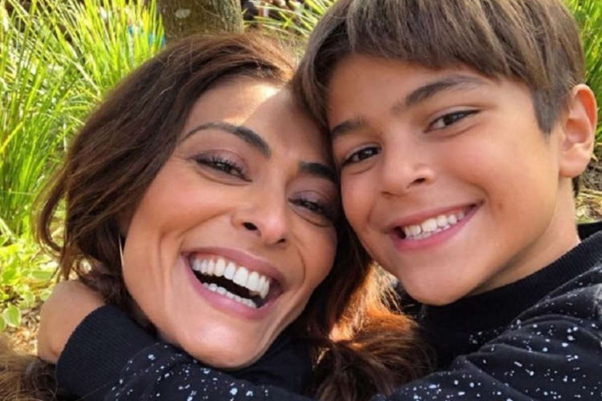 juliana paes e o filho pedro