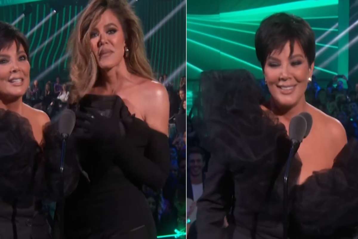 Khloe Kardashian e Kris Jenner nos People's Choice