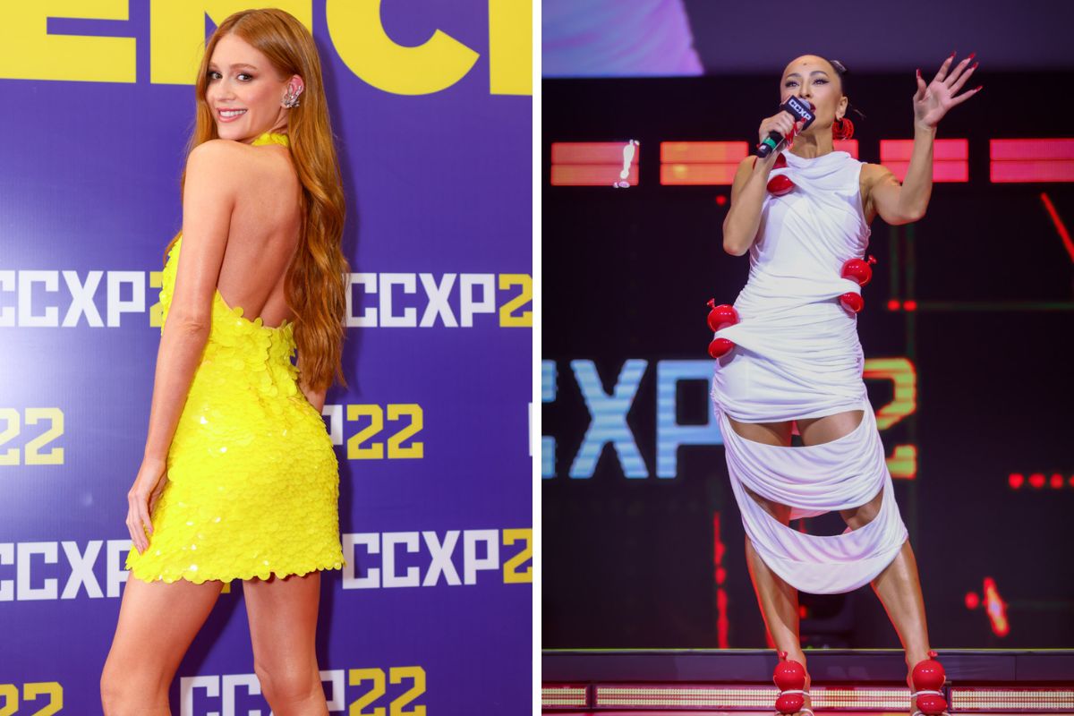 Marina Ruy Barbosa e Sabrina Sato na CCXP