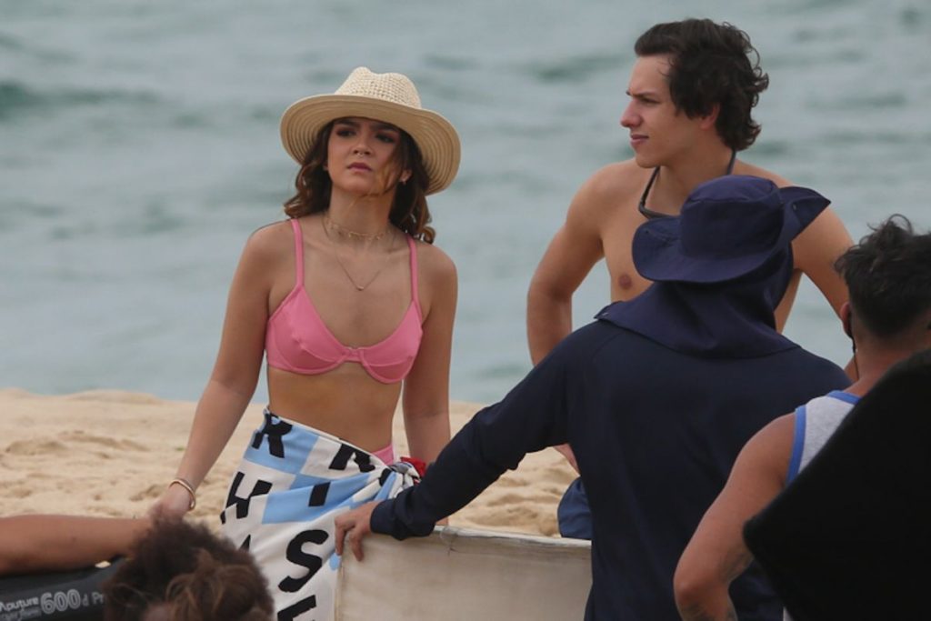 mel maia gravando no rio