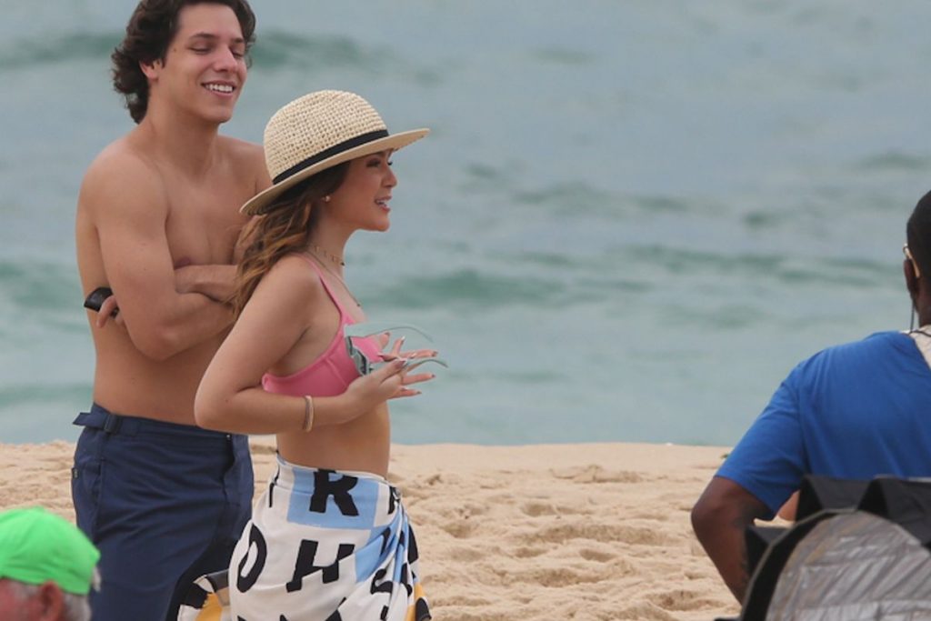 mel maia gravando no rio