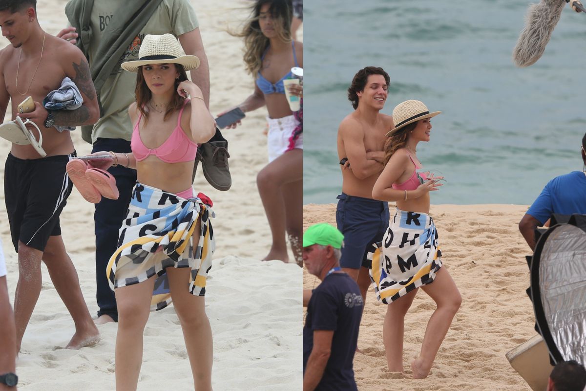 mel maia gravando no rio