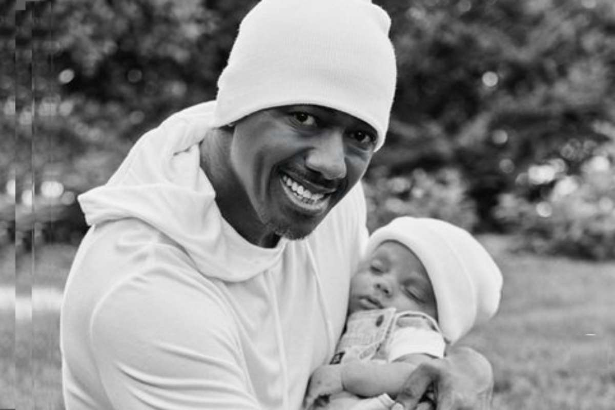 Nick Cannon com o filho Zen