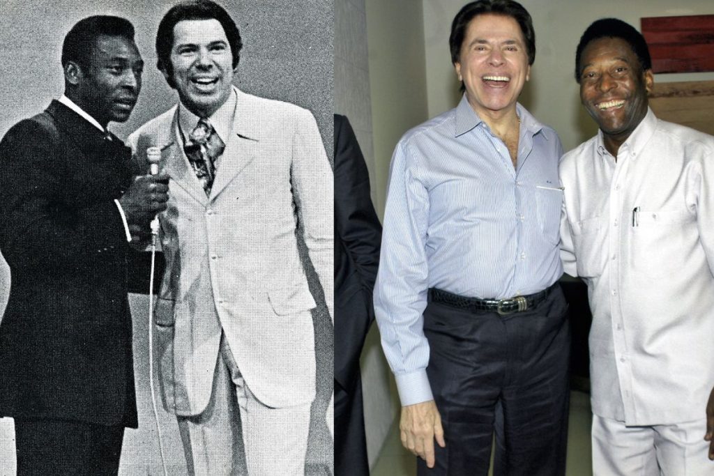 pelé e sílvio santos