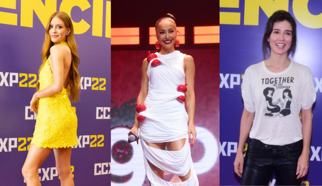 CCXP22: Marjorie Estiano, Marina Ruy Barbosa, Sabrina Sato e mais marcam presença no evento