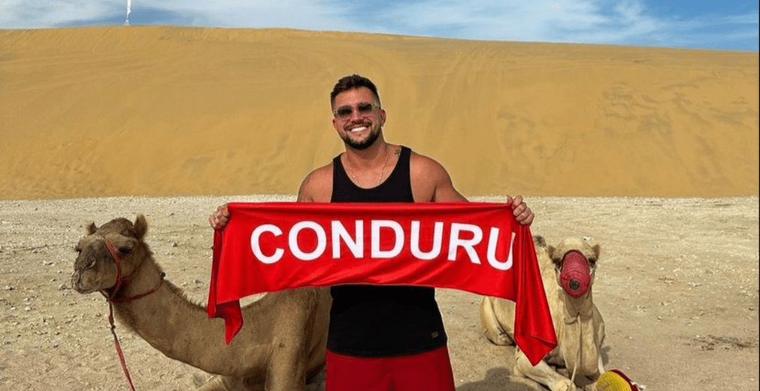 Arthur Picoli desembarca no Qatar e celebra: “experiência incrível”