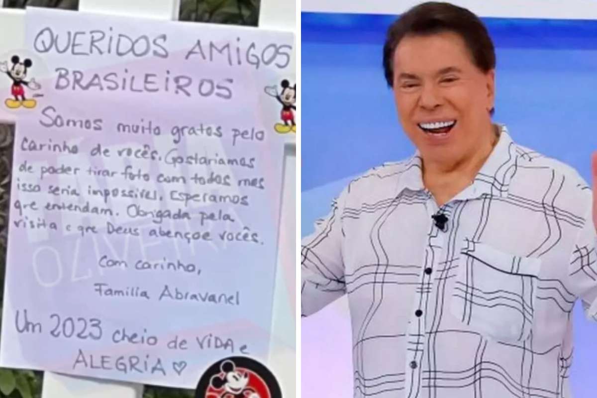 Família de Silvio Santos manda recado