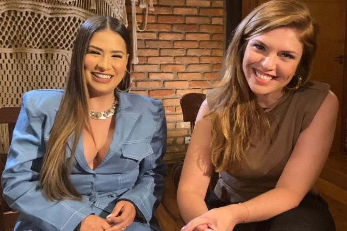 Simone Mendes e Ana Carolina Raimund no Fantástico