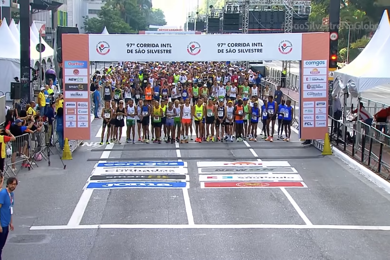 Corrida de São Silvestre faz Globo subir 44% de audiência; veja os números