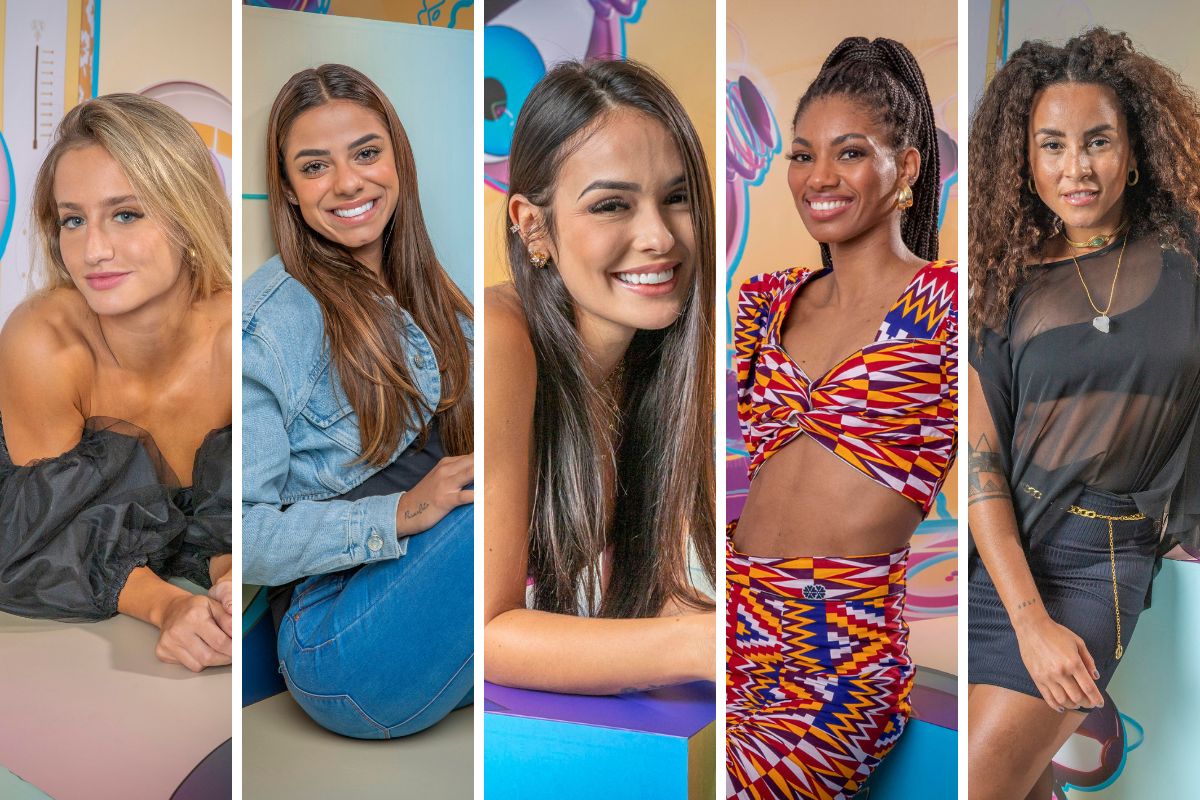 Bruna Griphao, Key Alves, Larissa, Tina e Domitila Barros