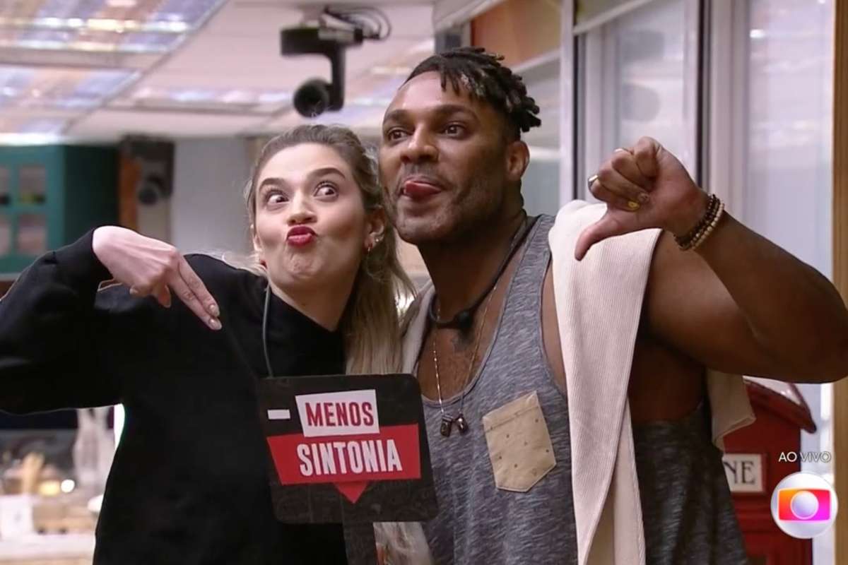 Fred Ninácio e Marília no BBB23