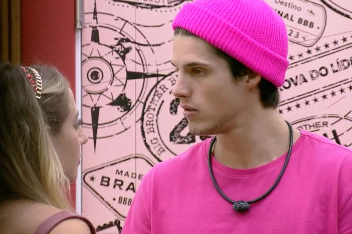 Bruna e Gabriel no BBB23