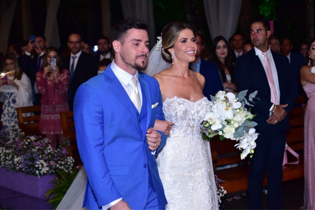 Cacau Colucci e Bruno Lima se casam em São Paulo
