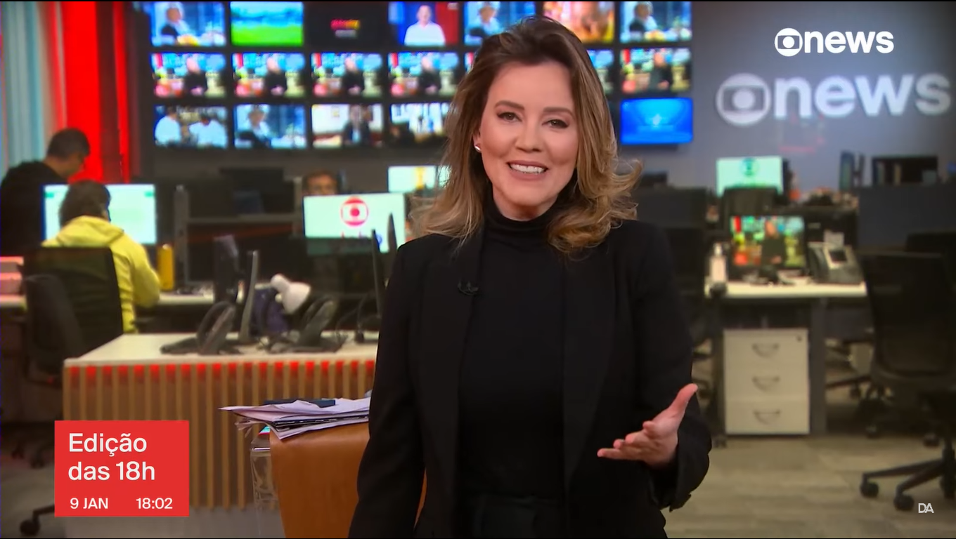 GloboNews segue com plano das eleições e escala comentaristas para apresentar jornal