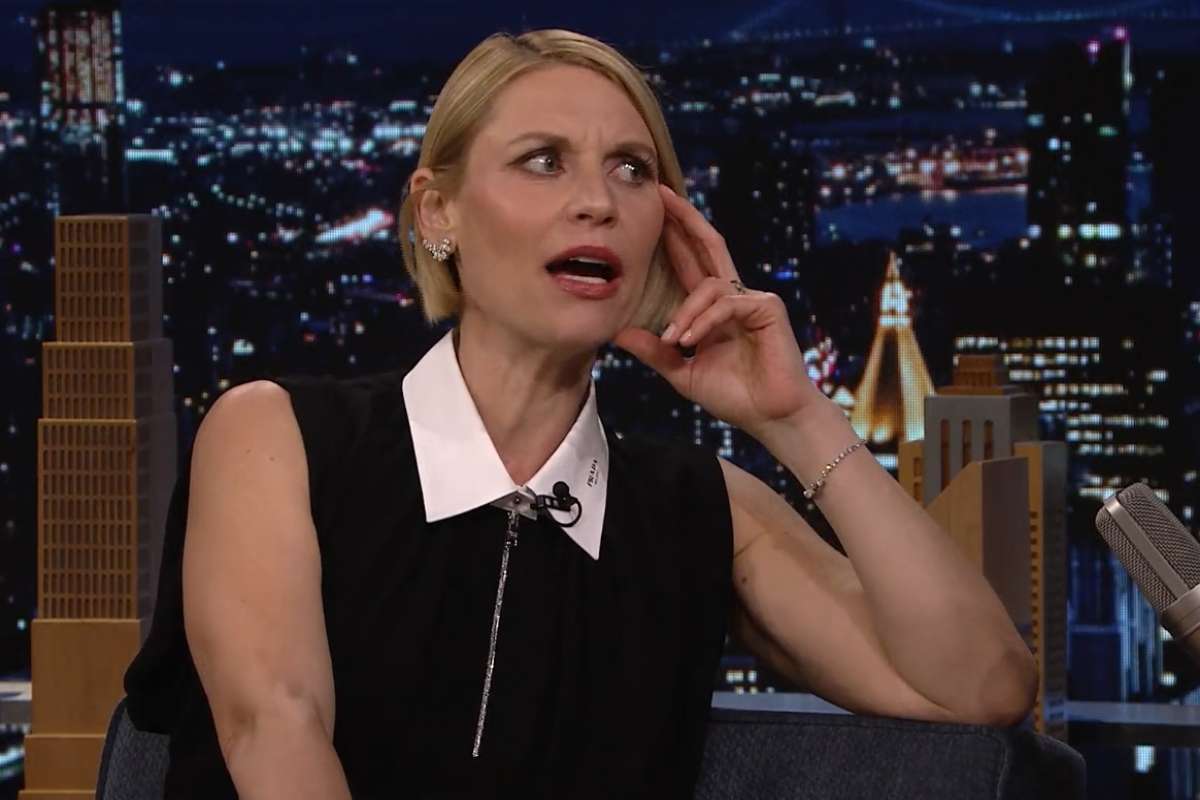 Claire Danes no programa de Jimmy Fallon