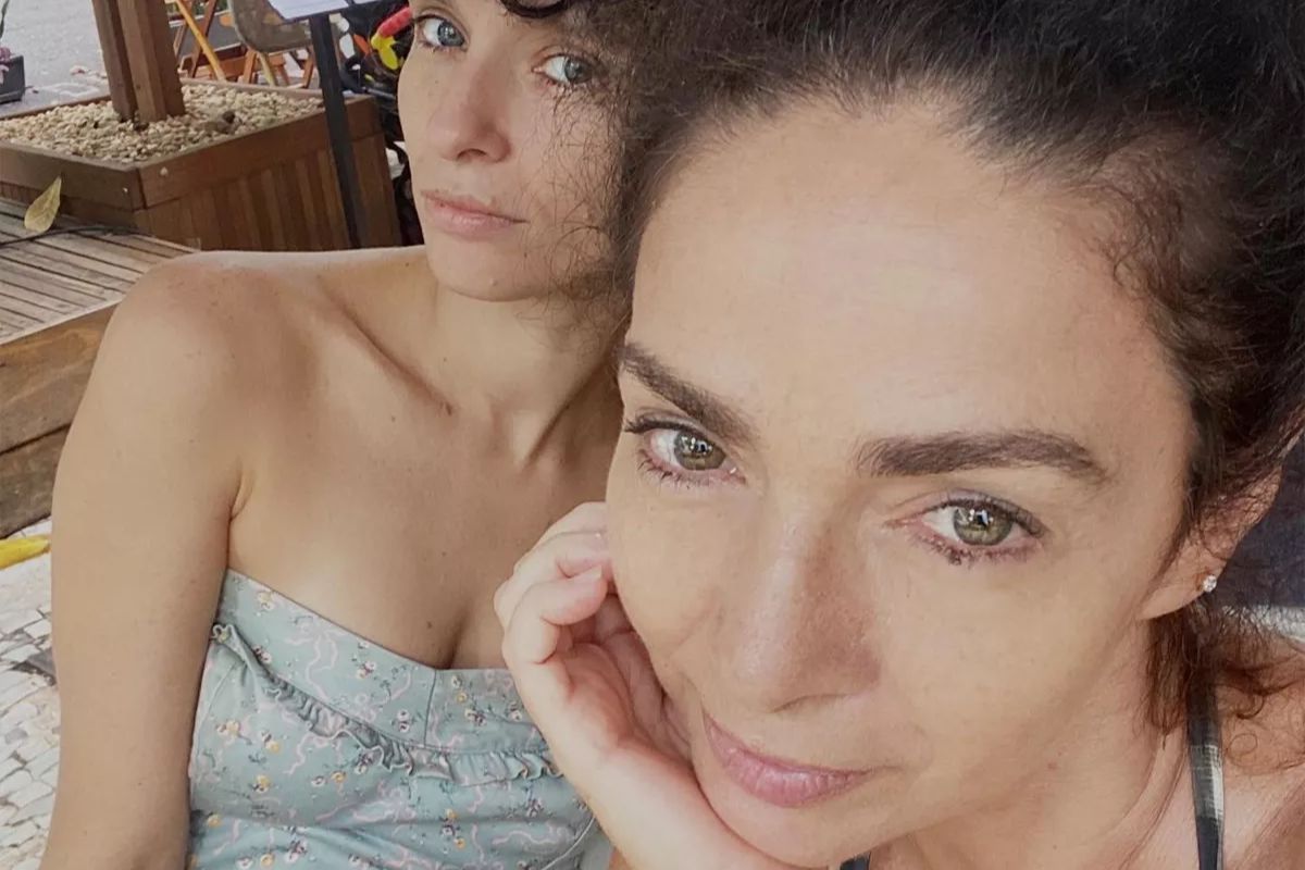 claudia ohana com a filha dandara guerra