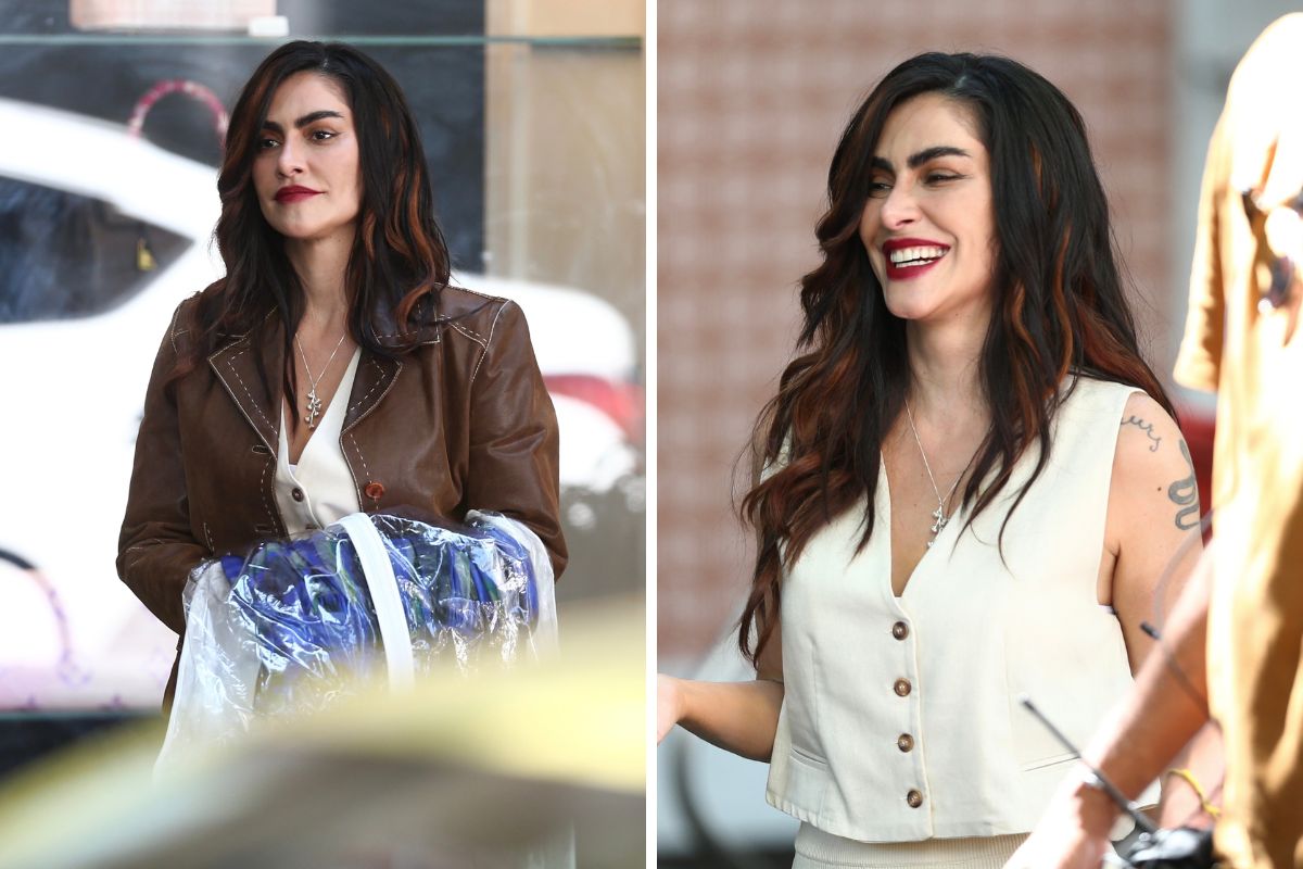 cleo pires gravando novo filme
