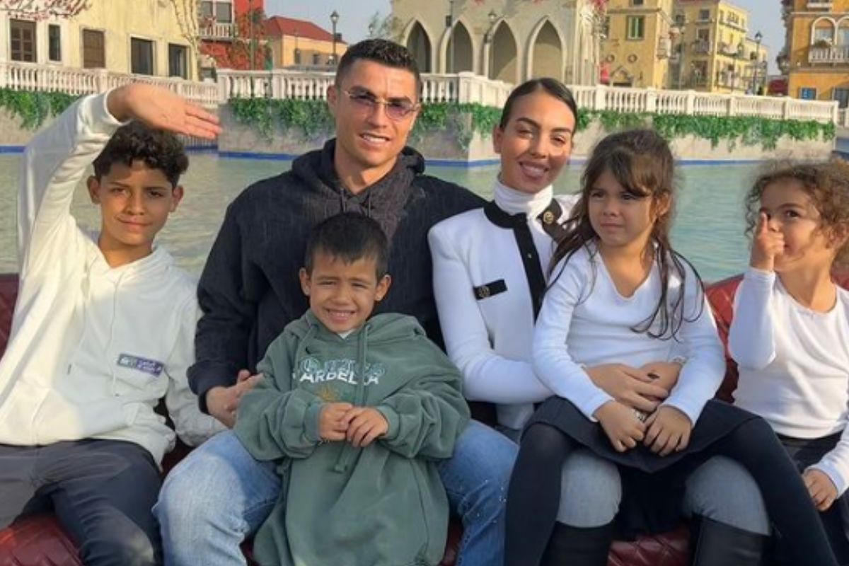 cristiano ronaldo e familia