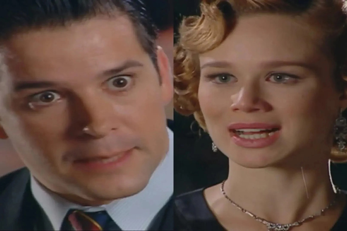 Danilo (Murilo Benício) e Ana Francisca (Mariana Ximenes) em Chocolate com Pimenta