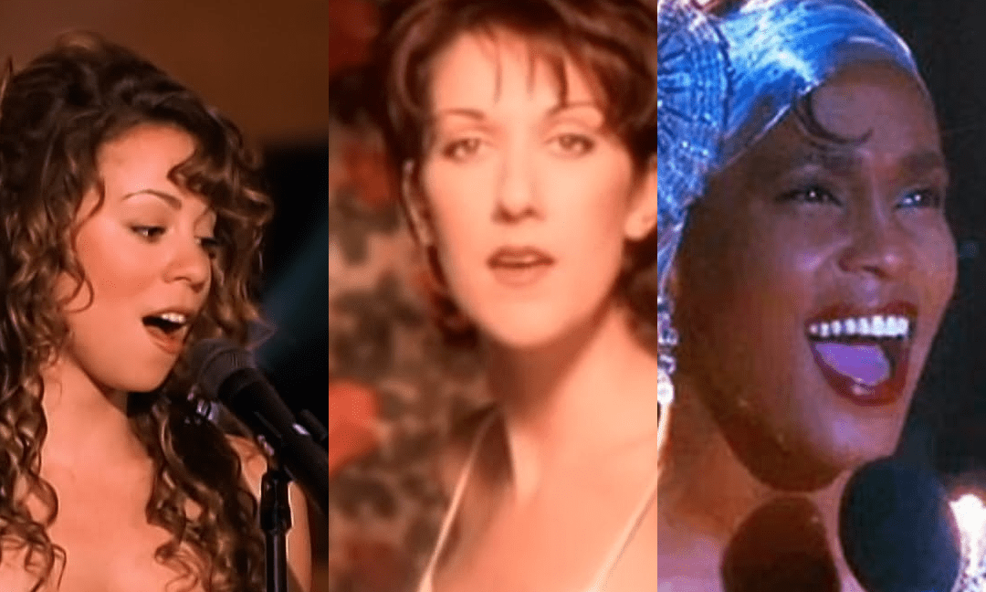 LISTA | Clássicos de Mariah Carey, Celine Dion, Whitney Houston completam 30 anos em 2023