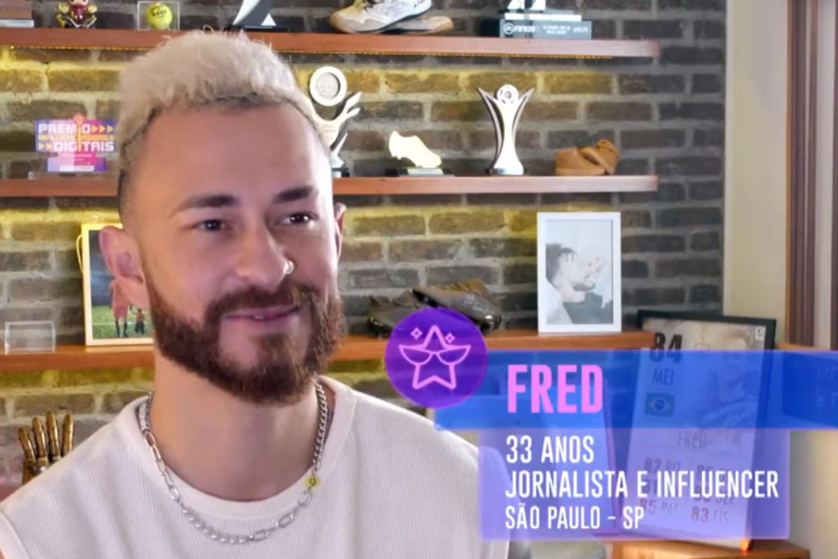 Fred é do grupo Camarote do BBB23