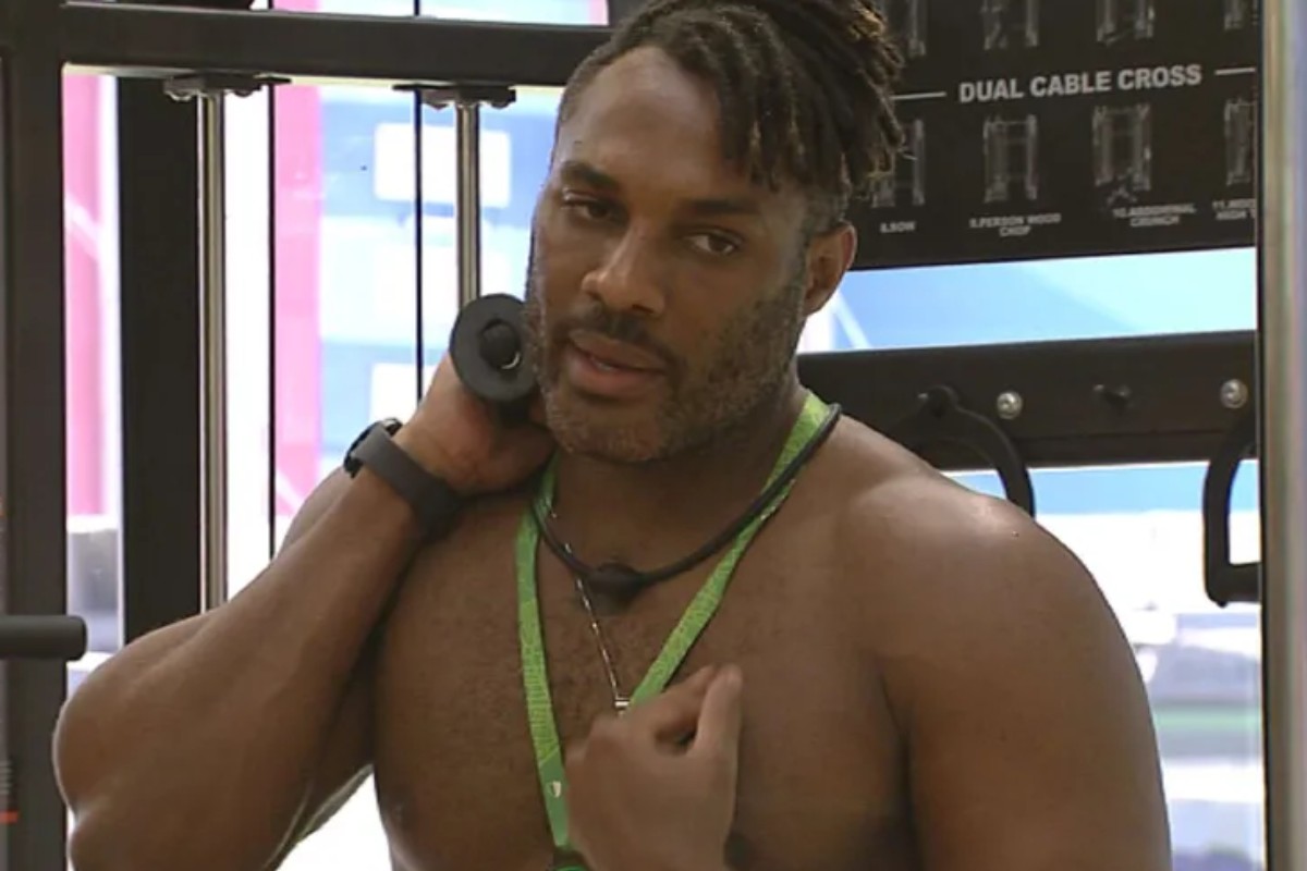 fred nicácio treinando na academia do bbb23