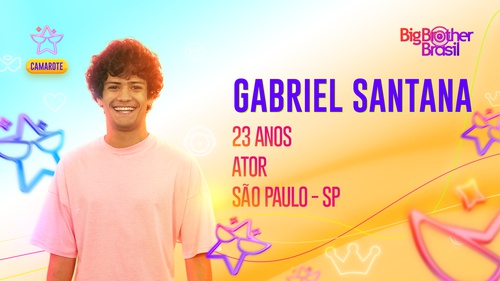 Quem é Gabriel Santana, participante do Camarote do BBB23?