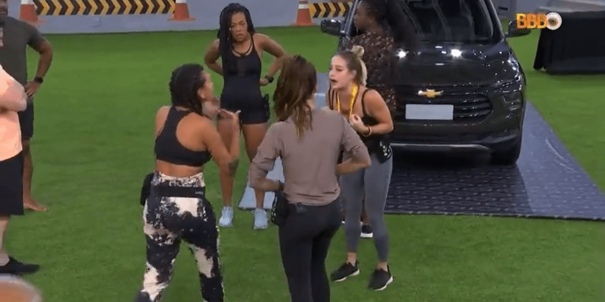 BBB23: Bruna e Domitilia armam barraco durante a Prova do Líder; veja vídeo