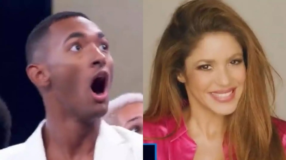 VÍDEO: Shakira manda recado para influenciador brasileiro durante o Domingão com Huck: “Dançar juntos”