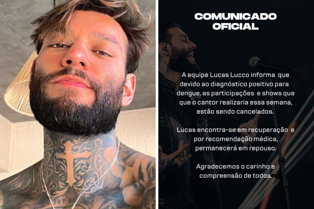 Comunicado de Lucas Lucco