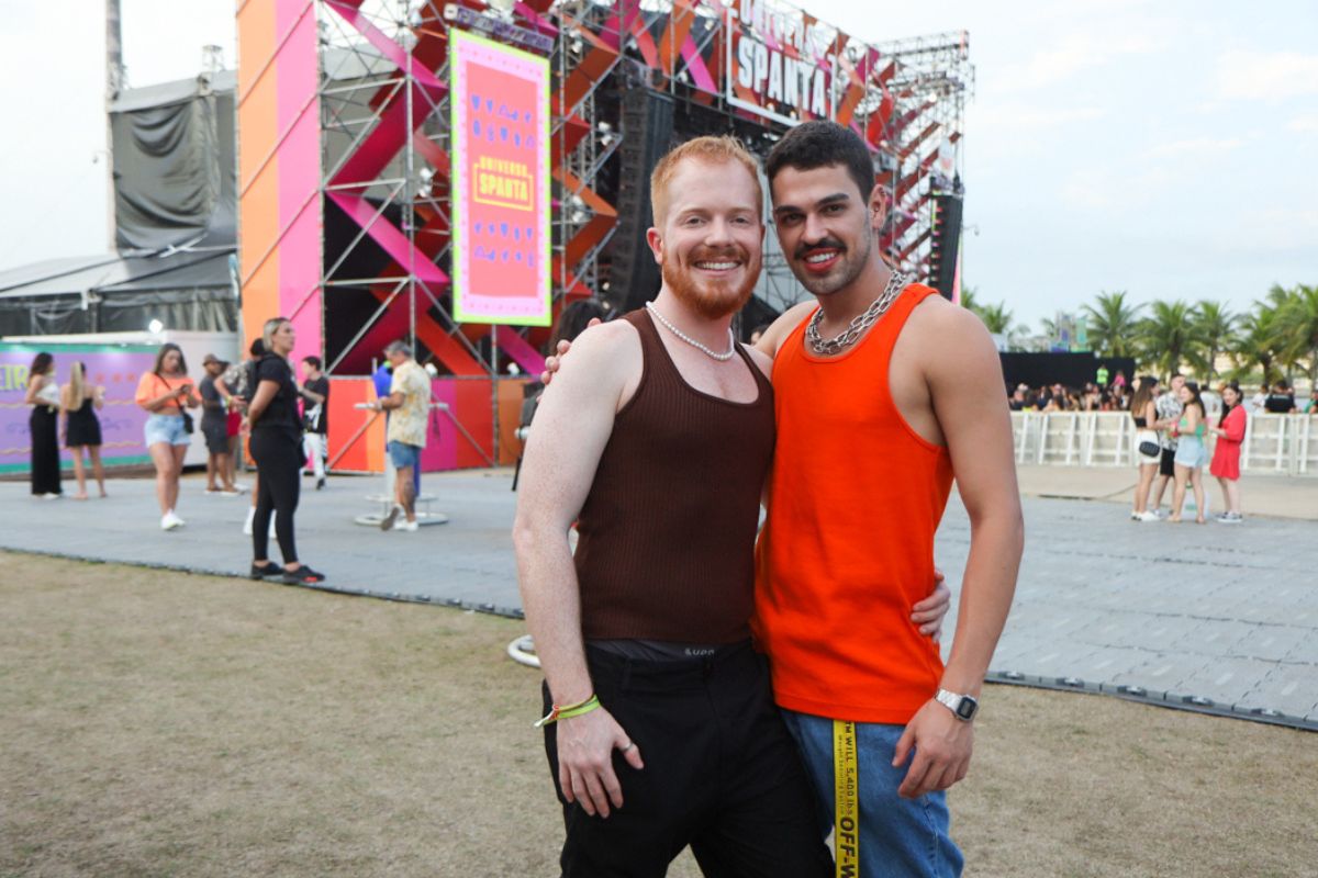 manoel e namorado em festival