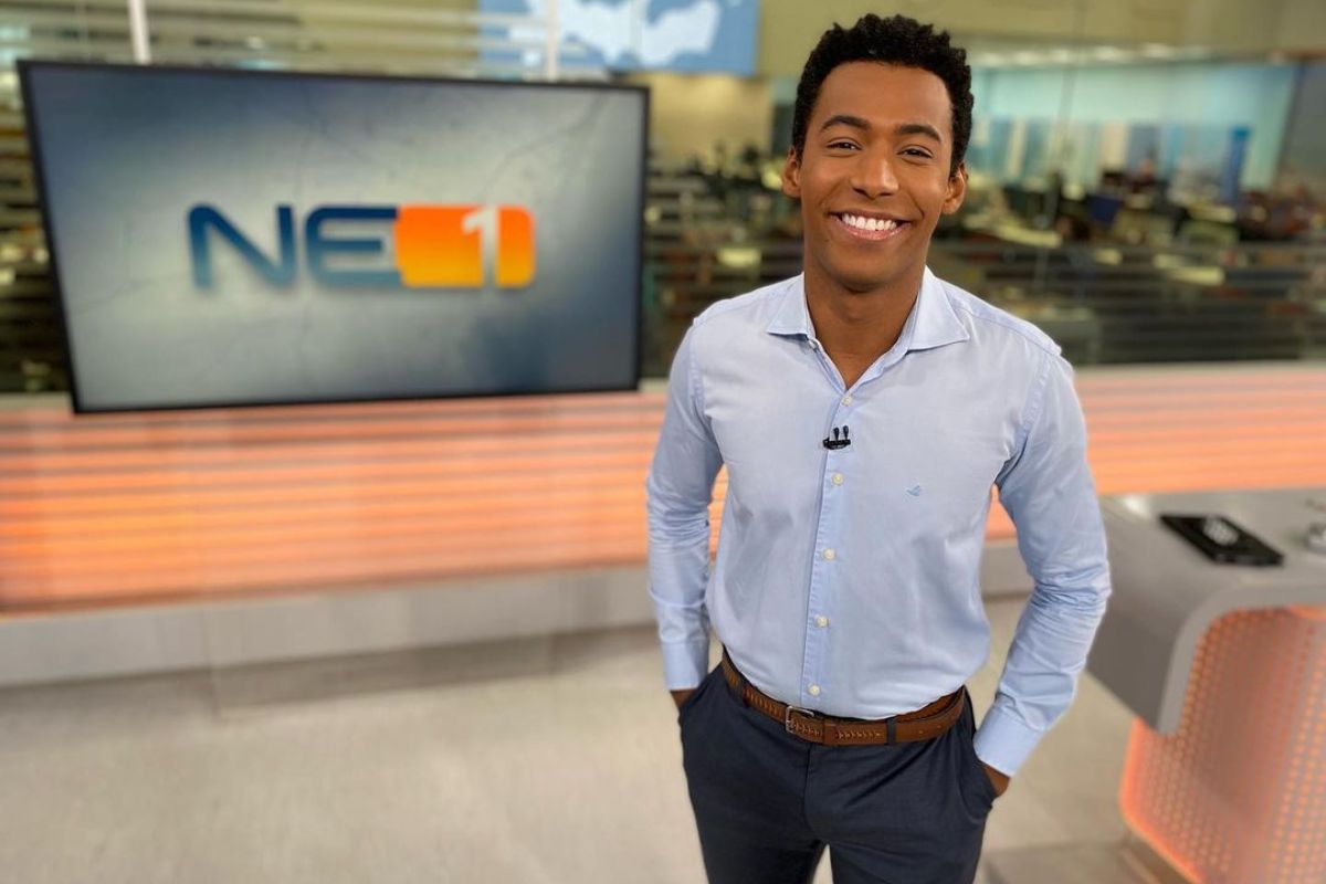 Pedro Lins, apresentador da Globo em Recife