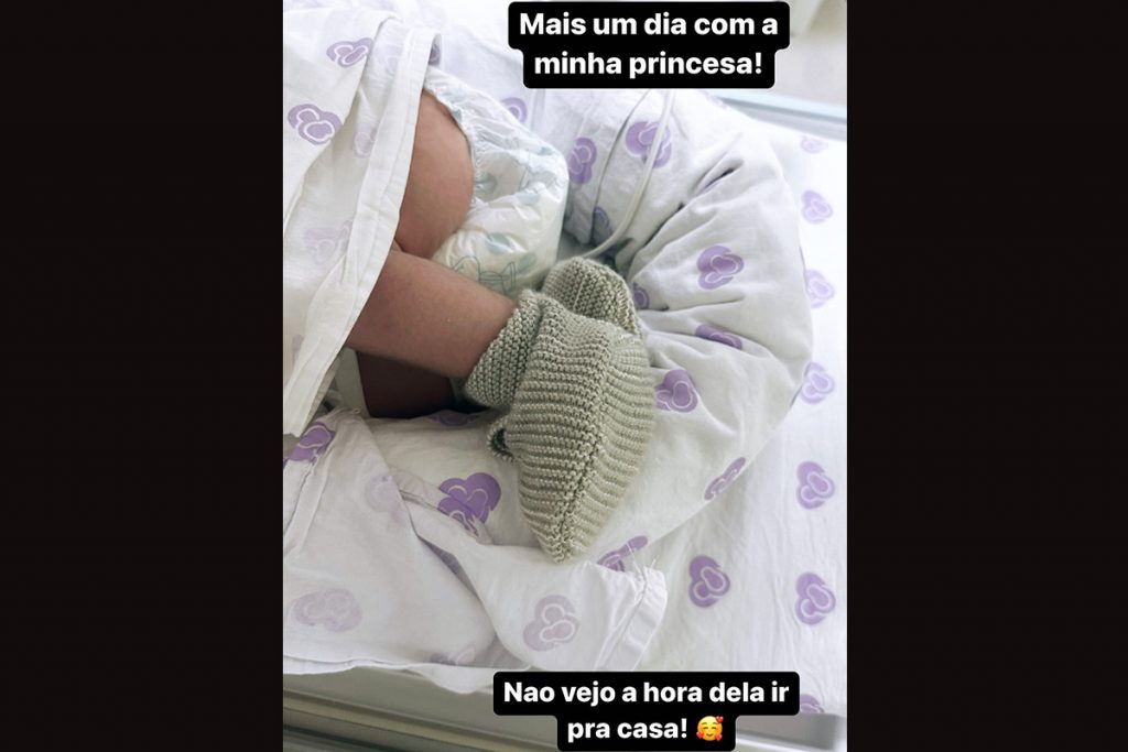 Pedro Scooby mostra nova foto da filha Aurora