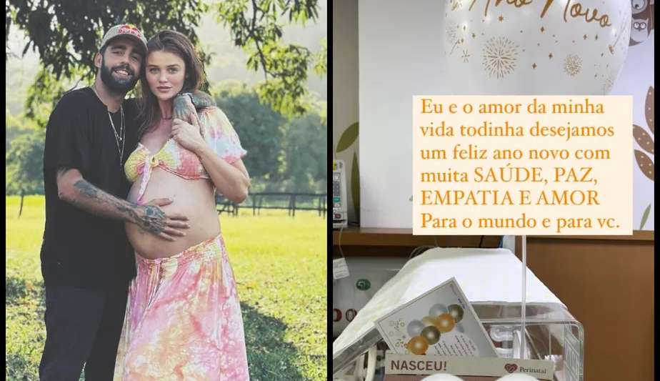 “Eu e o amor da minha vida todinha”: comenta Cintia Dicker ao passar o ano novo com a filha no hospital