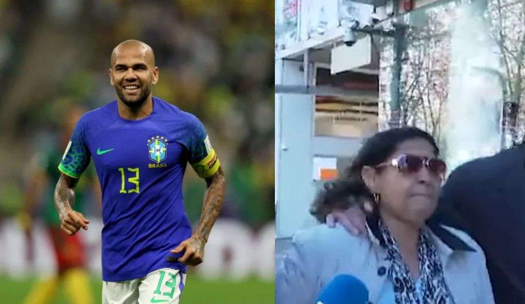 Após encontro com advogados, mãe de Daniel Alves não fala com a imprensa e se mostra abalada