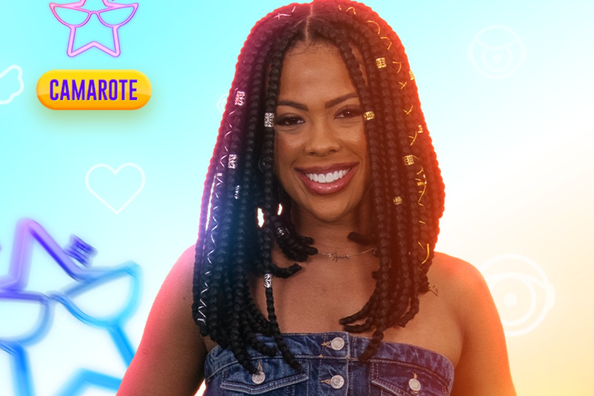 retrato de marvvila sorrindo em anúncio do bbb23