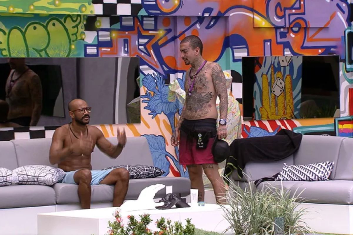 ricardo alface e guimê conversando no bbb 23