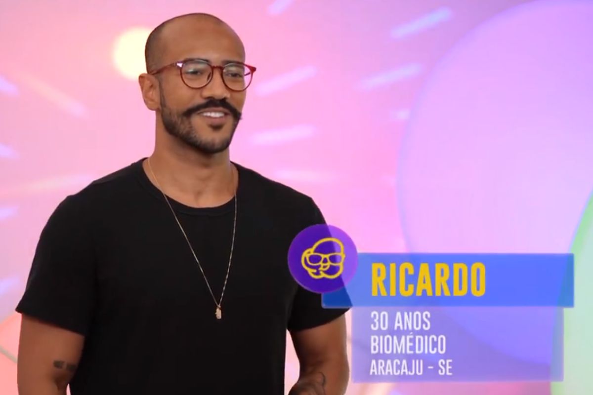 Ricardo é mais um participante do grupo Pipoca no BBB23